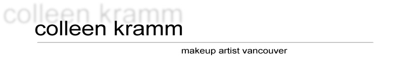 Colleen Kramm professional makeup artist Vancouver